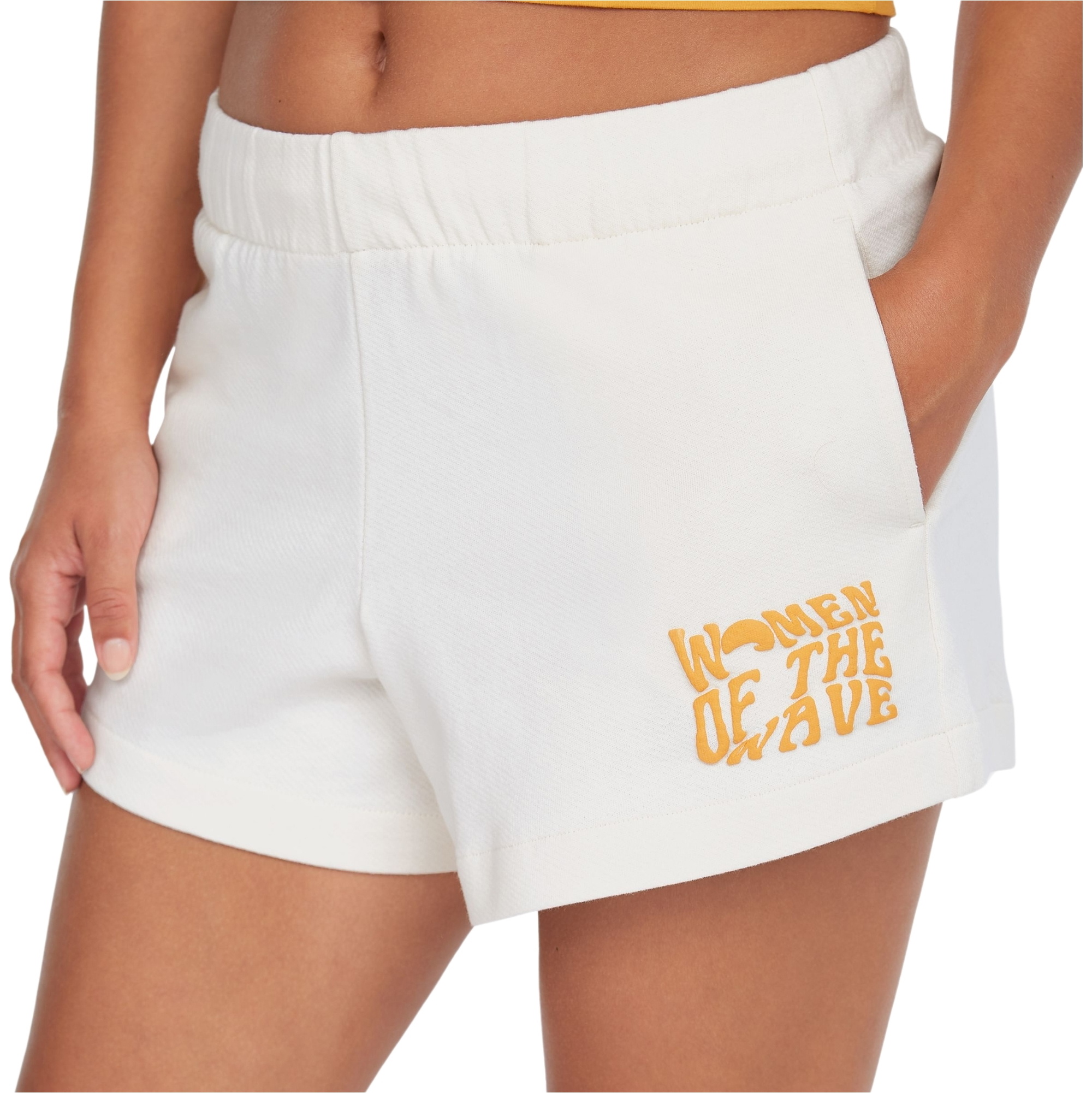 2025 O'Neill Women Of The Wave Sweat Shorts 1700073 - Dusty Vanilla